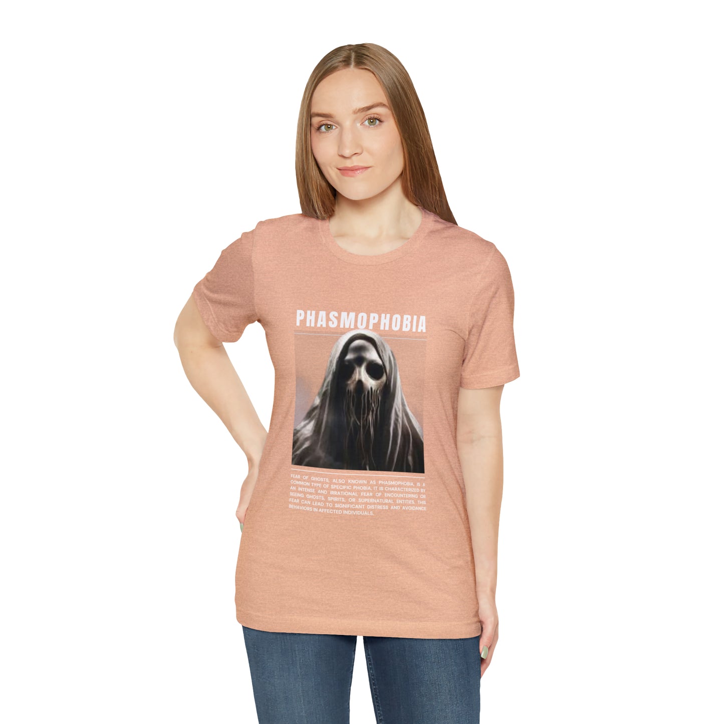 Phasmophobia Fear of Ghosts Halloween Tee