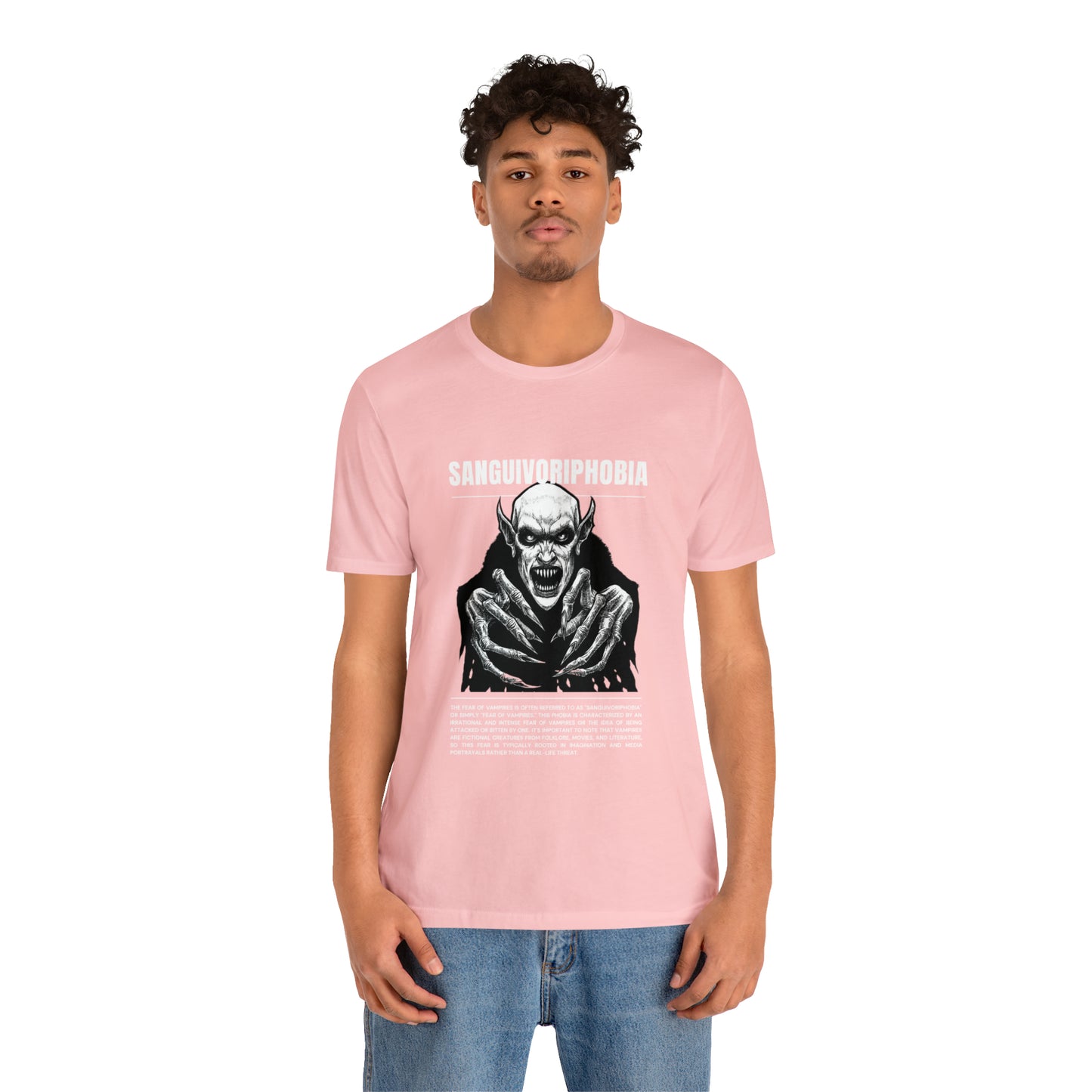 Sanguivoriphobia Fear of Vampires Halloween Tee