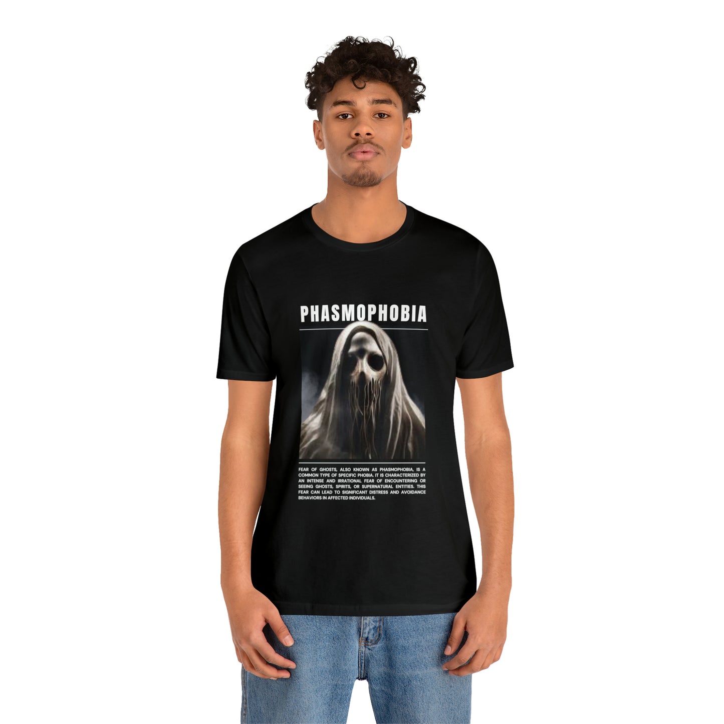 Phasmophobia Fear of Ghosts Halloween Tee