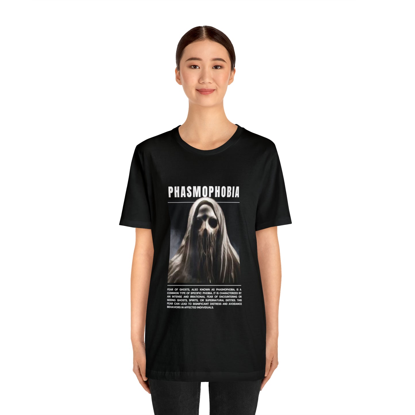 Phasmophobia Fear of Ghosts Halloween Tee