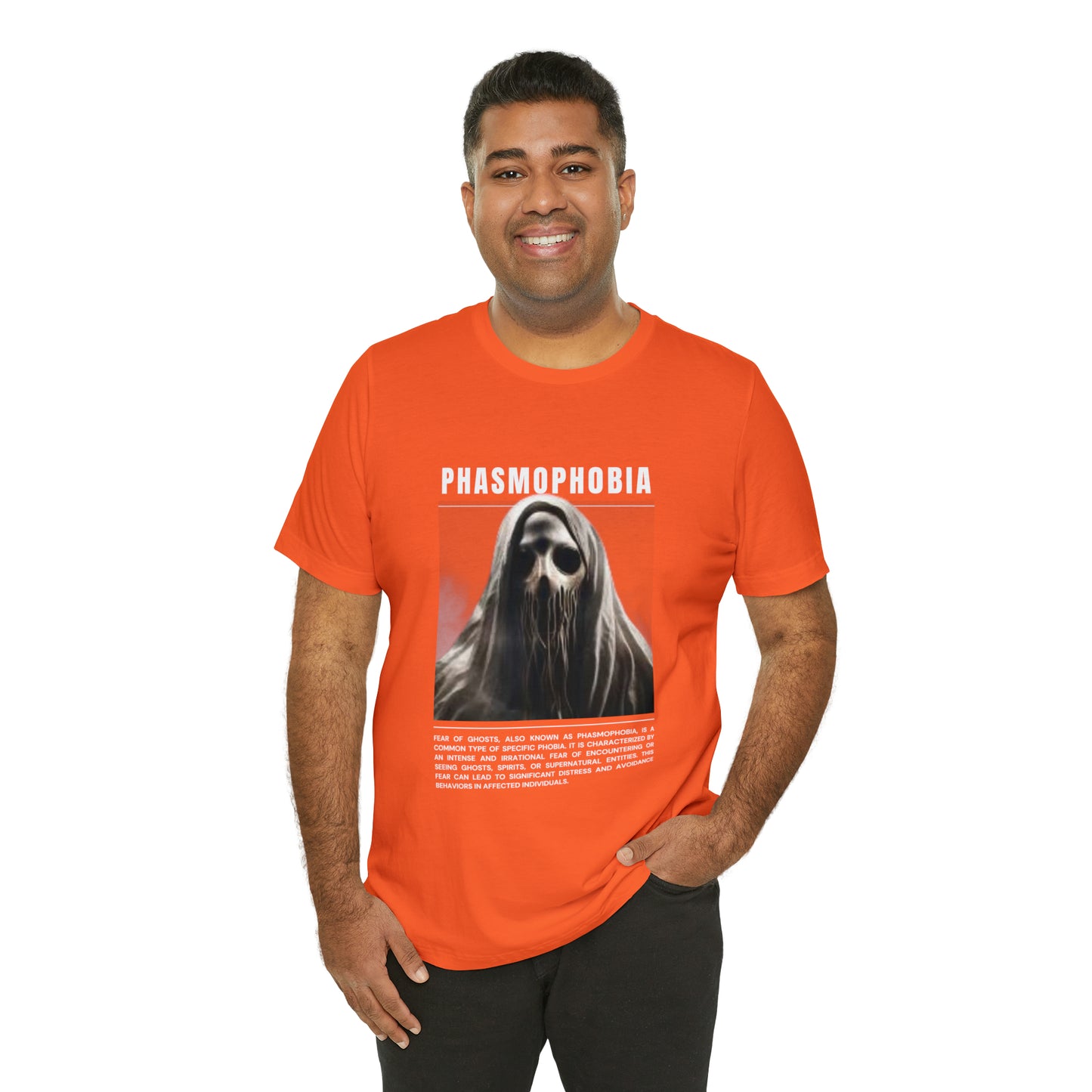 Phasmophobia Fear of Ghosts Halloween Tee