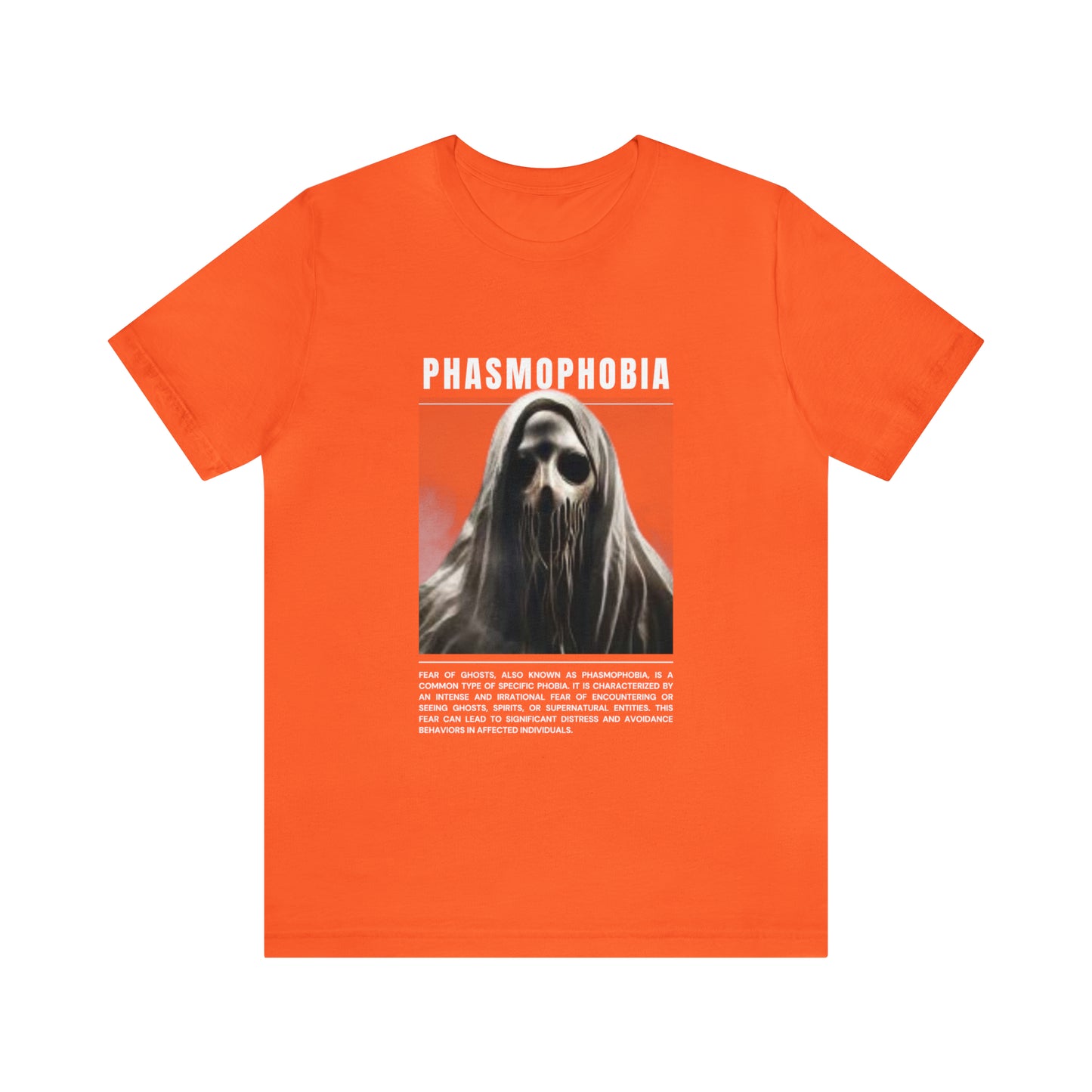 Phasmophobia Fear of Ghosts Halloween Tee