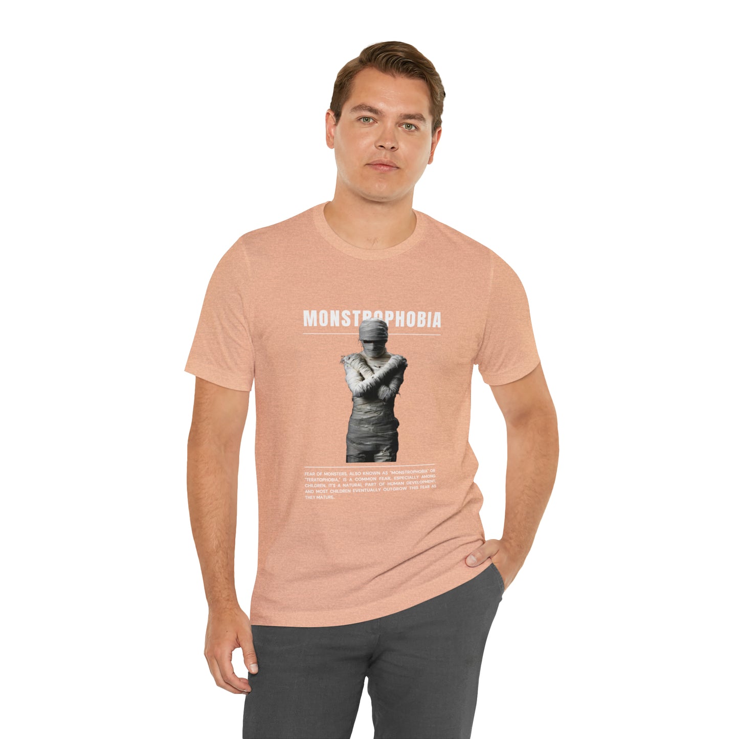 Monstrophobia Fear of Monsters Halloween Tee