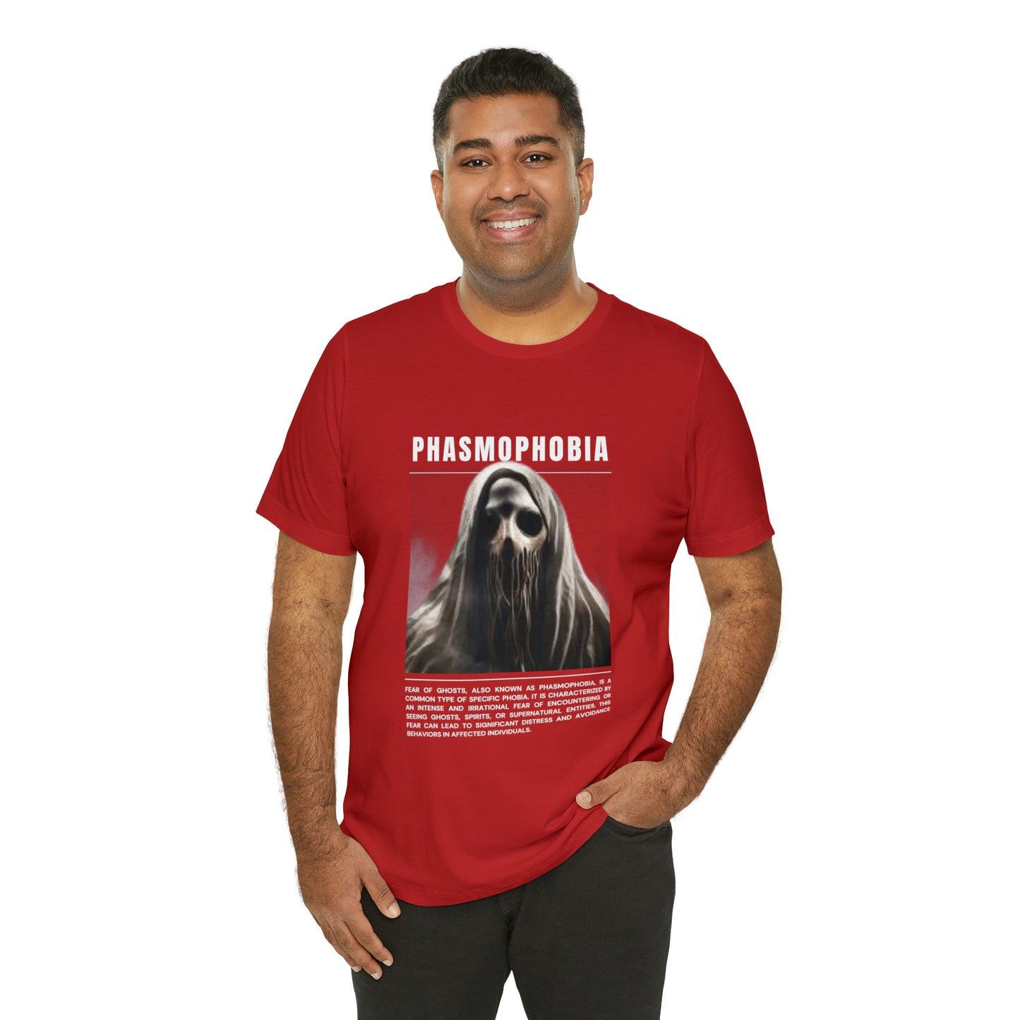 Phasmophobia Fear of Ghosts Halloween Tee