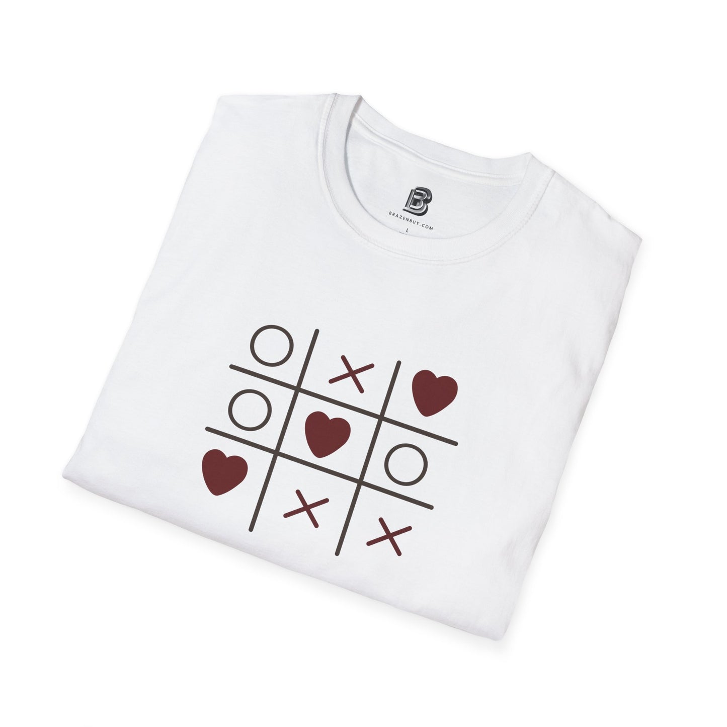Tic Tac Toe Valentine's Day Unisex Shirt