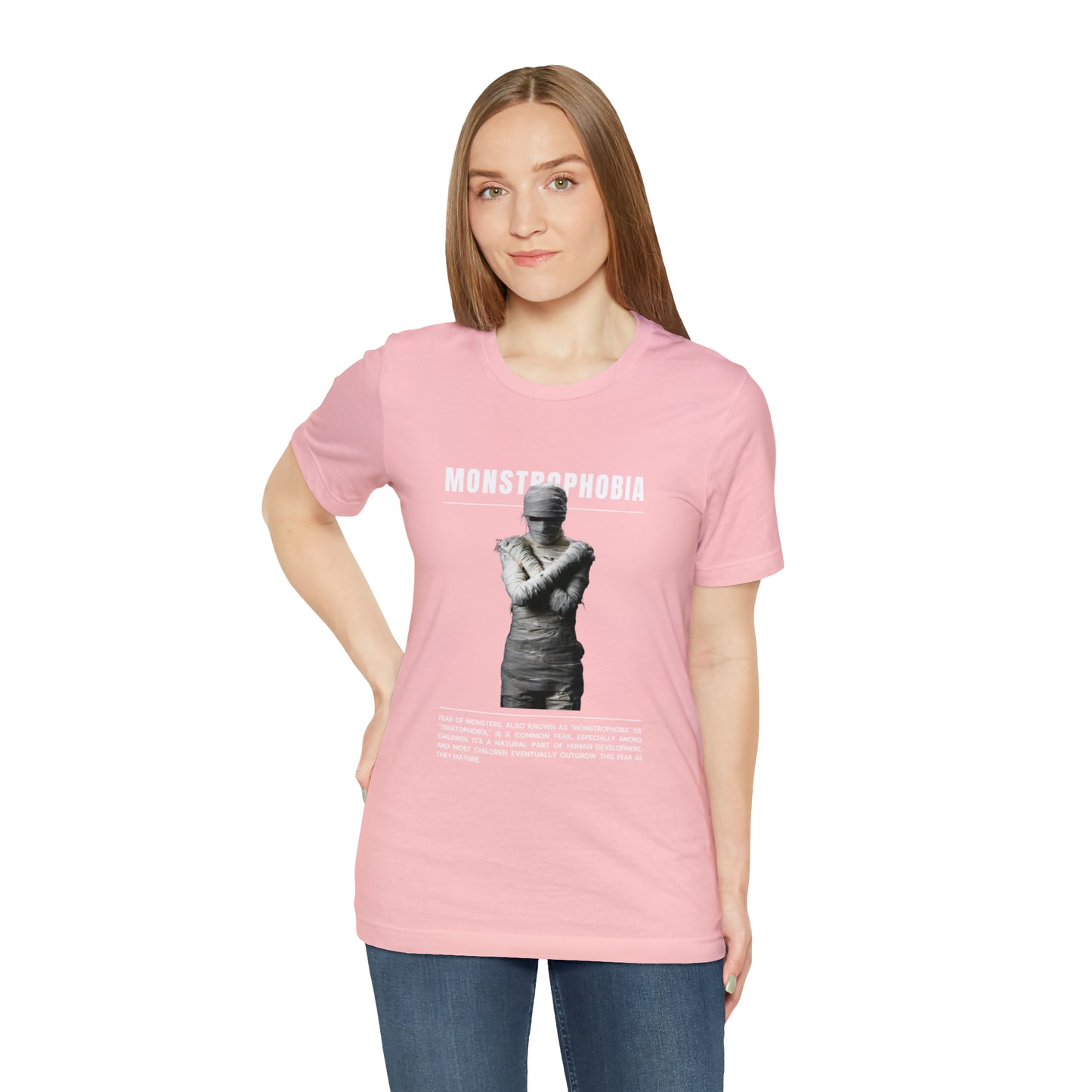 Monstrophobia Fear of Monsters Halloween Tee