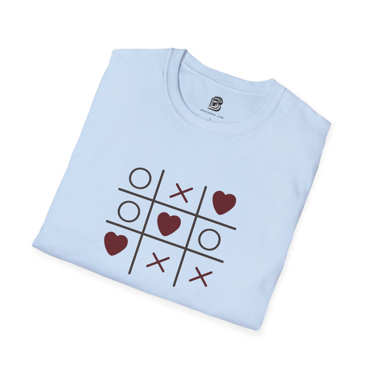 Tic Tac Toe Valentine's Day Unisex Shirt