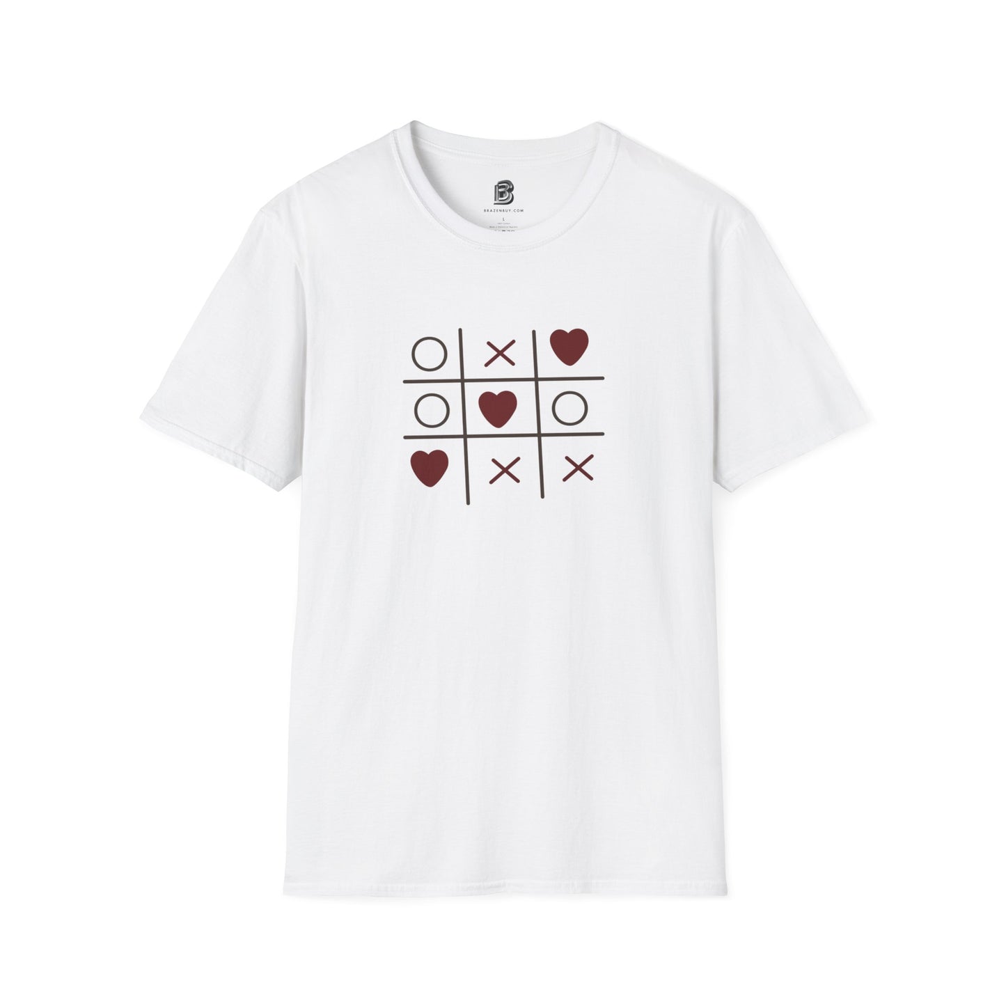Tic Tac Toe Valentine's Day Unisex Shirt