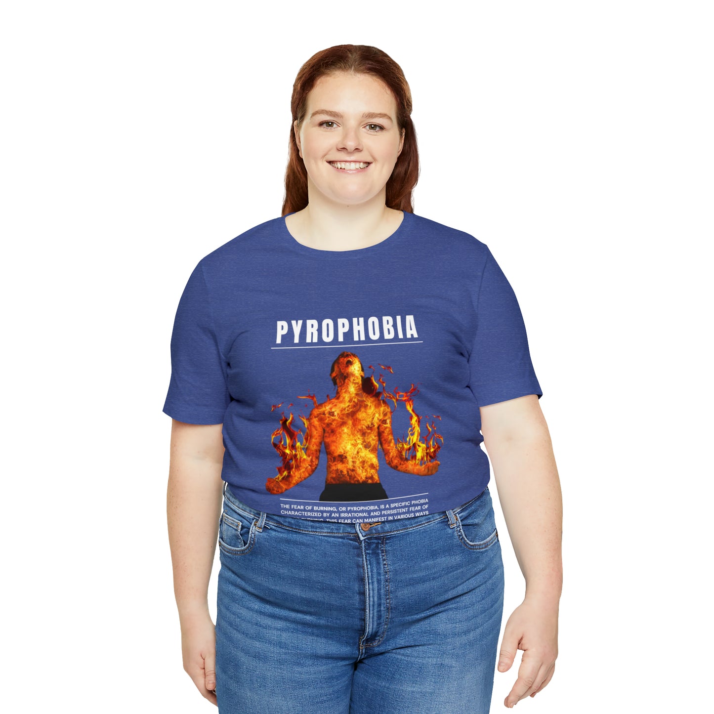 Pyrophobia Fear of Burning Halloween Tee