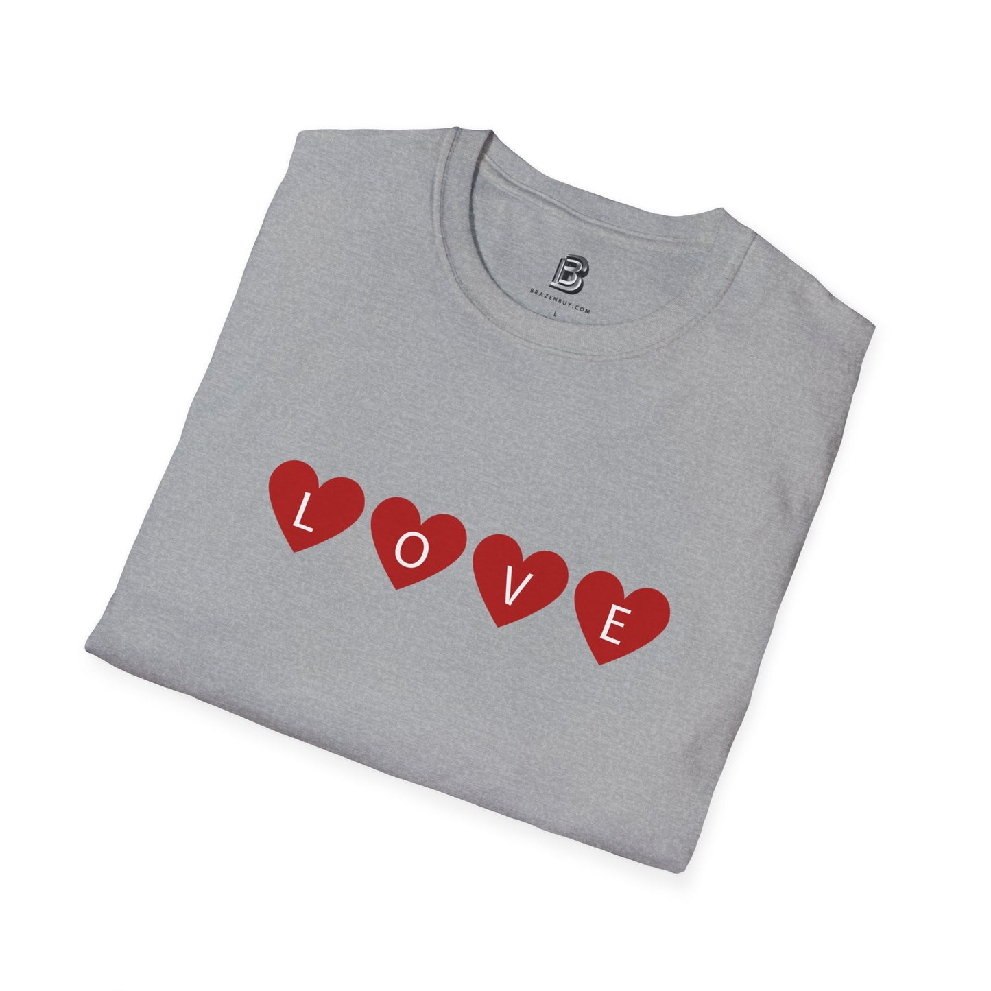 Love Hearts Valentine Unisex Shirt