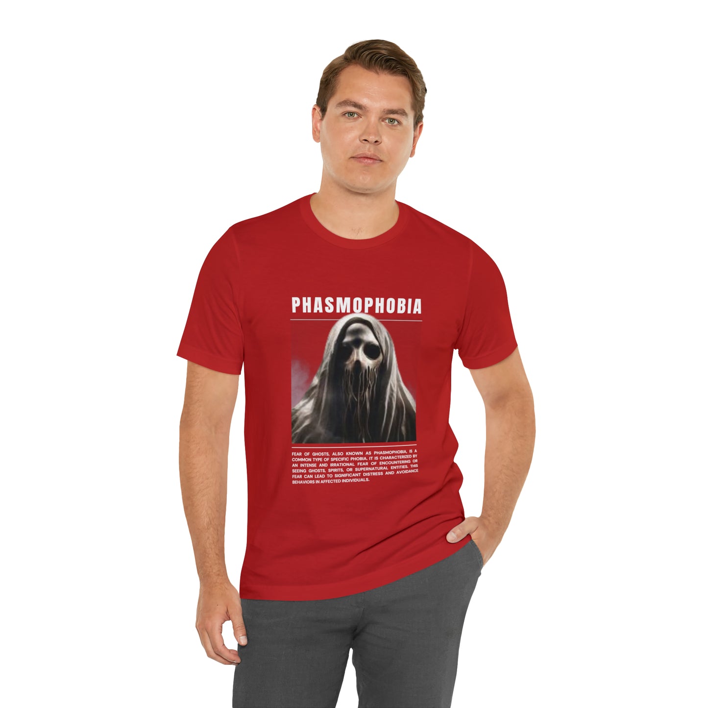 Phasmophobia Fear of Ghosts Halloween Tee