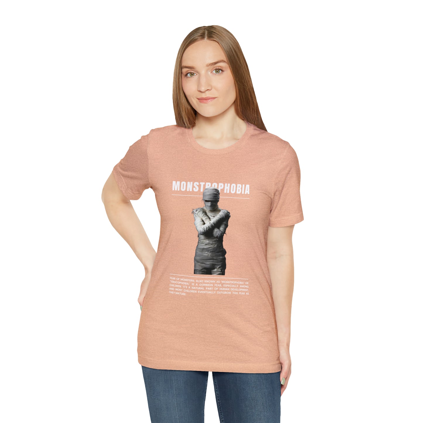 Monstrophobia Fear of Monsters Halloween Tee