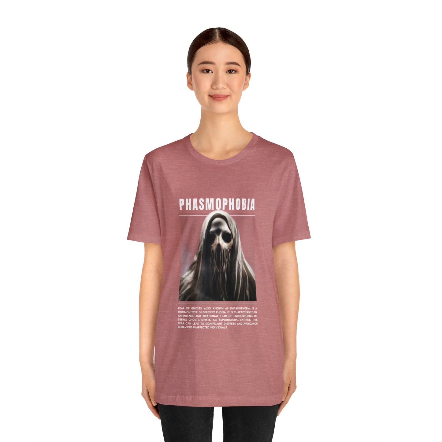 Phasmophobia Fear of Ghosts Halloween Tee