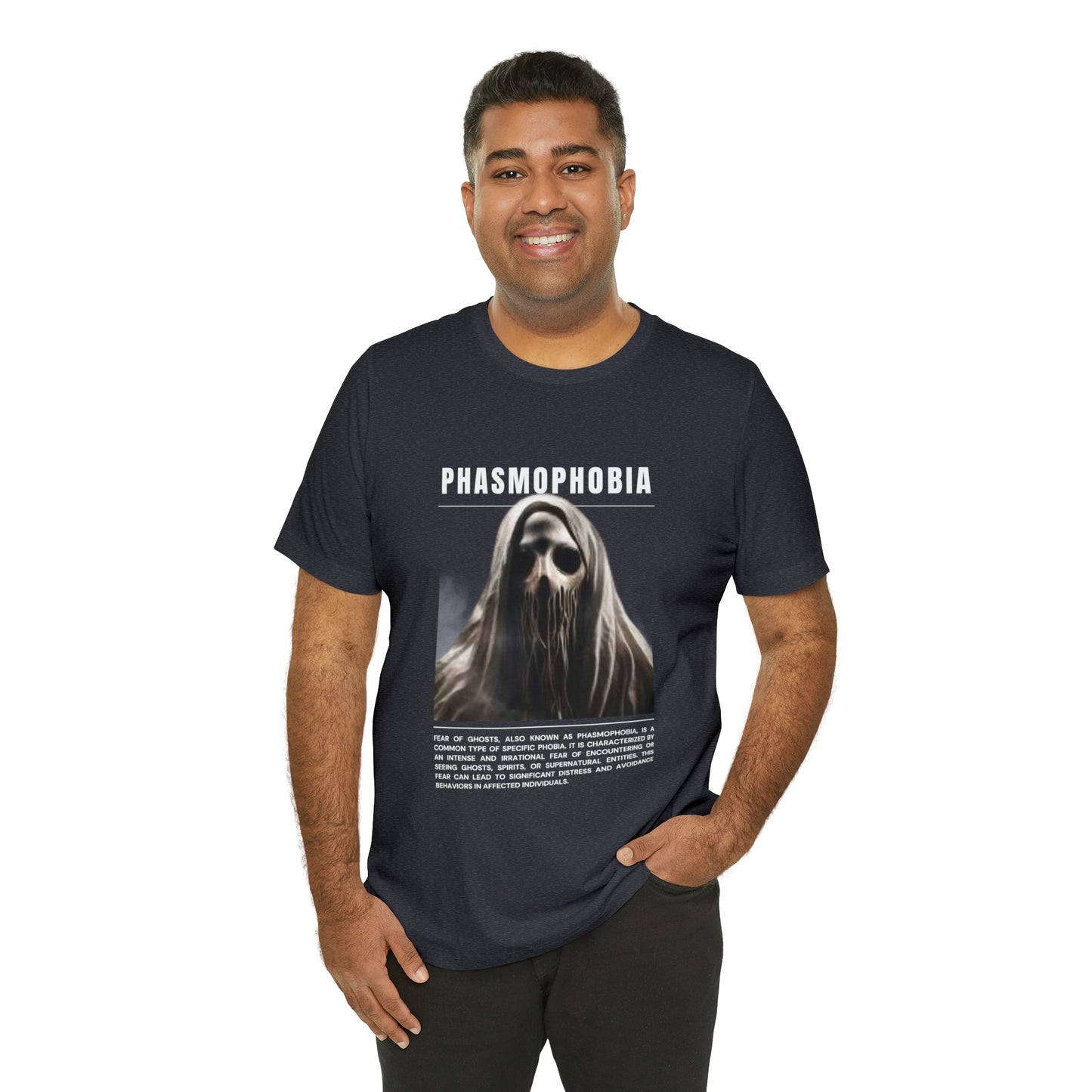 Phasmophobia Fear of Ghosts Halloween Tee
