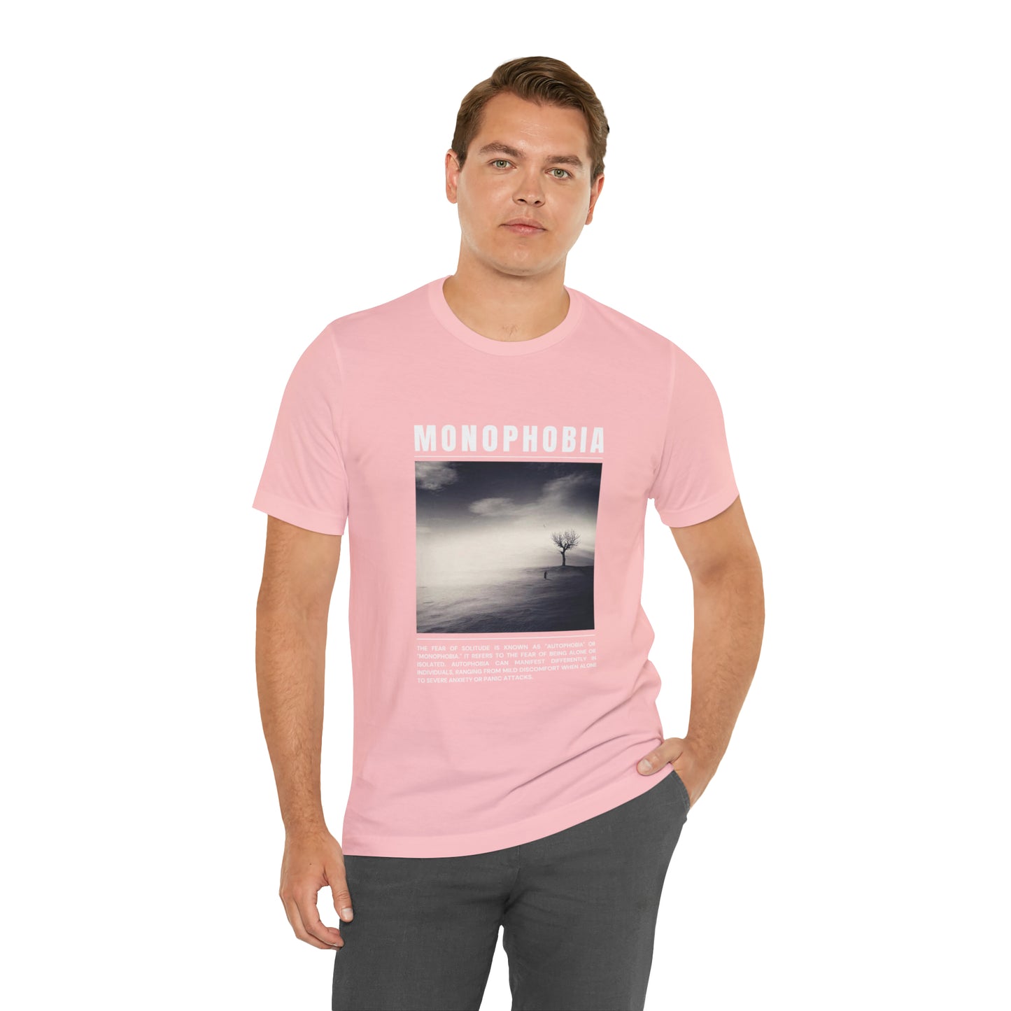 Monophobia Fear of Being Alone Halloween Tee