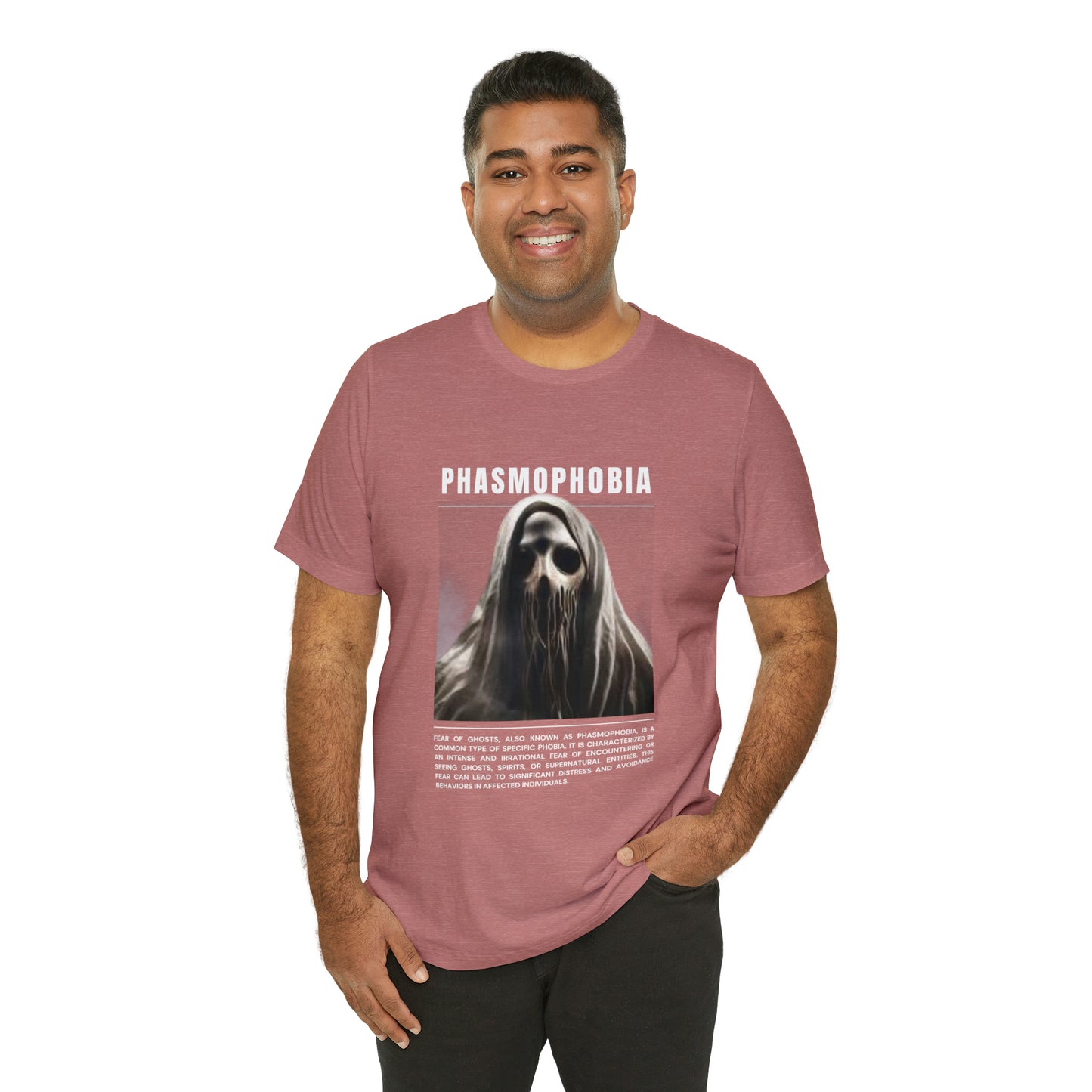 Phasmophobia Fear of Ghosts Halloween Tee