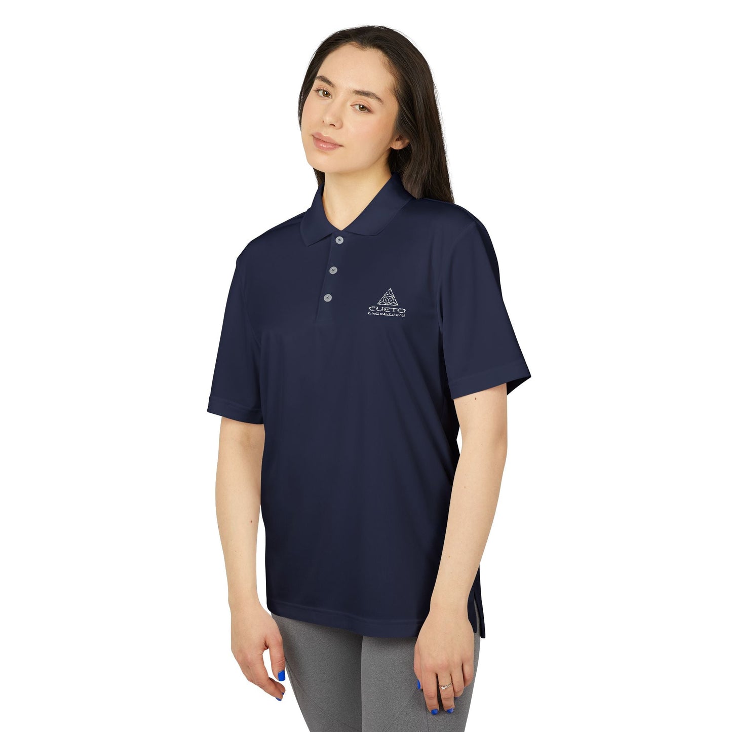 Cueto Engineering Adidas Unisex Performance Polo - BRAZEN BUY thsirt shirt