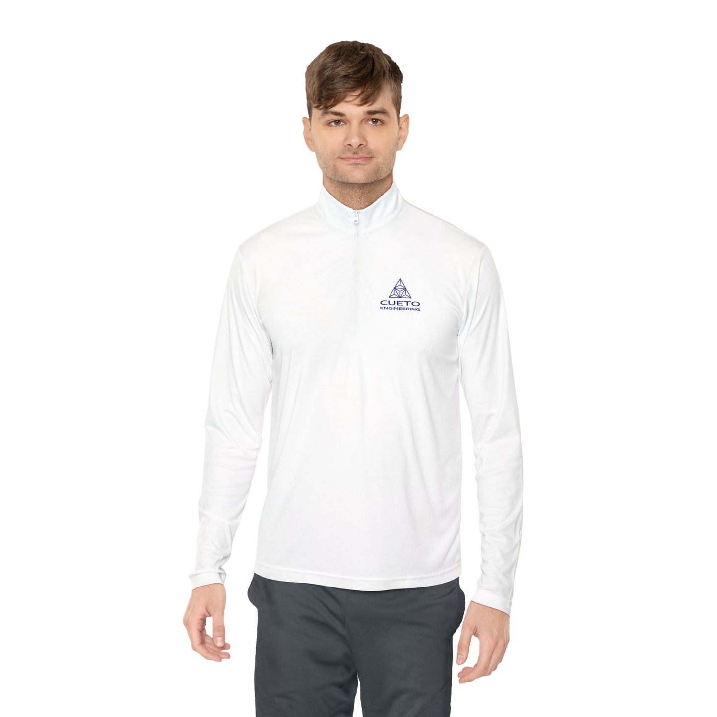 Cueto Engineering Unisex Quarter - Zip Pullover - BRAZEN BUY thsirt shirt