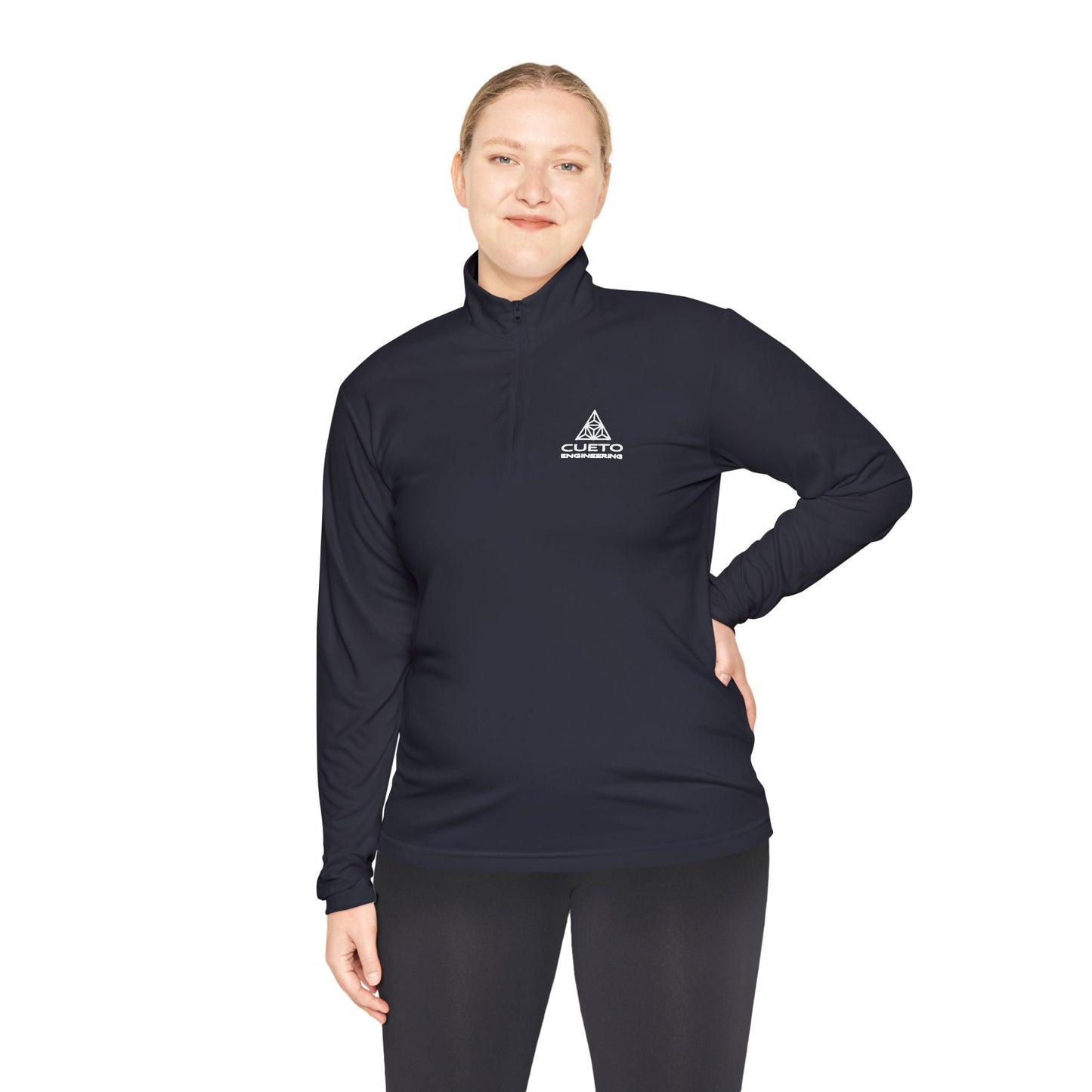Cueto Engineering Unisex Quarter - Zip Pullover - BRAZEN BUY thsirt shirt