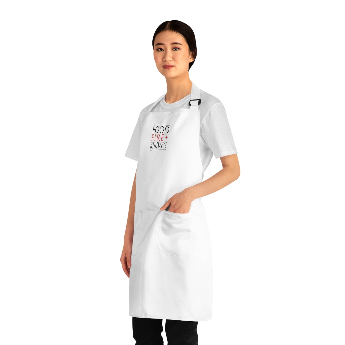 Food Fire + Knives Chef's Apron - BRAZEN BUY thsirt shirt