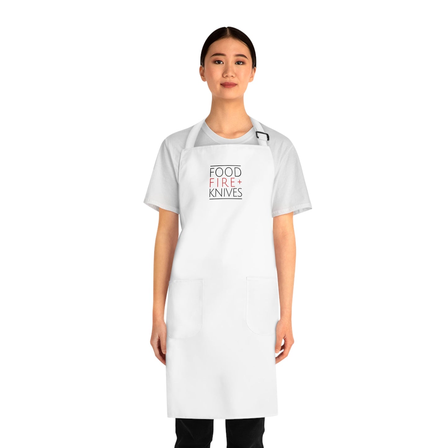 Food Fire + Knives Chef's Apron - BRAZEN BUY thsirt shirt