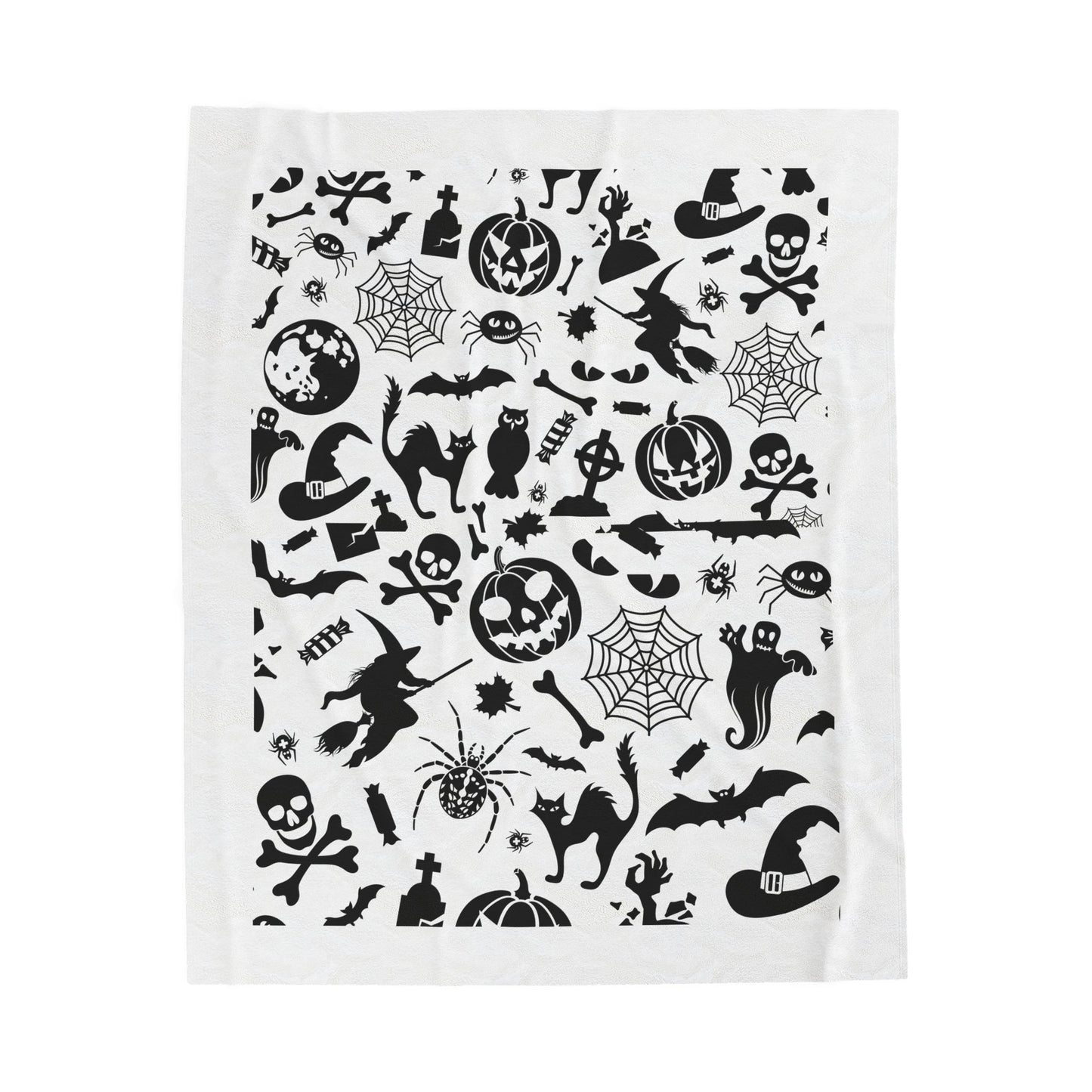 Halloween Velveteen Plush Blanket - BRAZEN BUY thsirt shirt