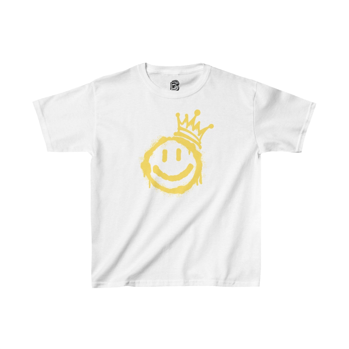King Smiley Kids CottonTee - BRAZEN BUY thsirt shirt