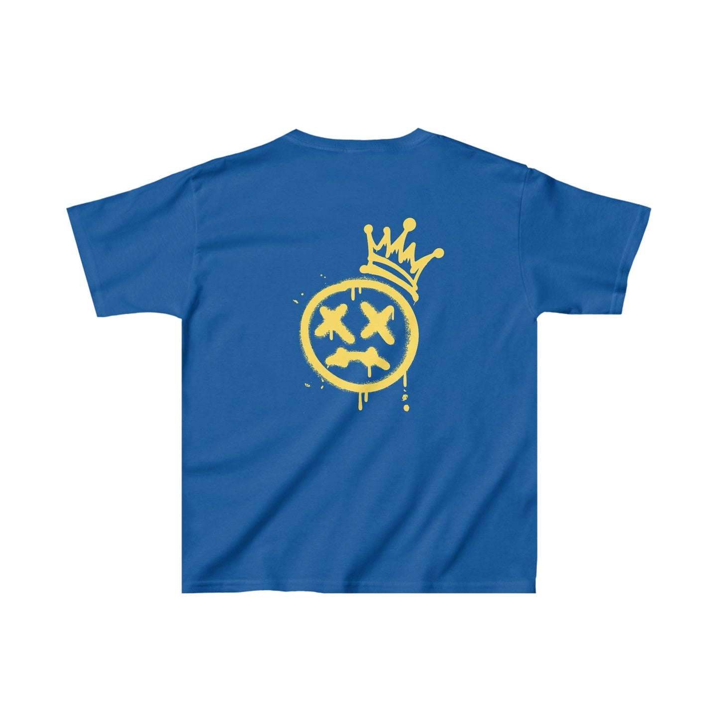 King Smiley Kids CottonTee - BRAZEN BUY thsirt shirt
