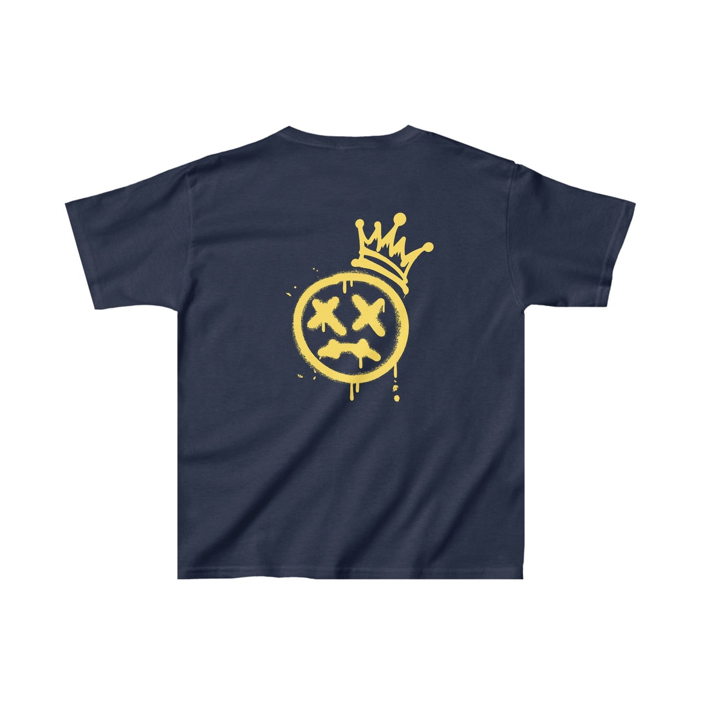 King Smiley Kids CottonTee - BRAZEN BUY thsirt shirt