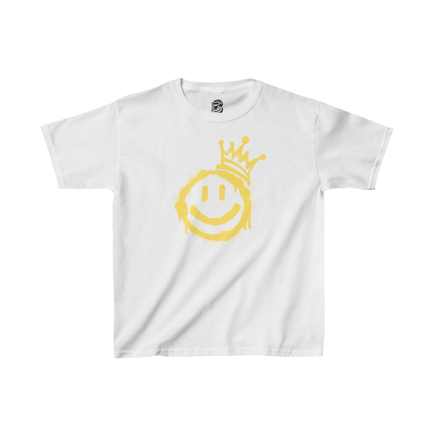 King Smiley Kids CottonTee - BRAZEN BUY thsirt shirt