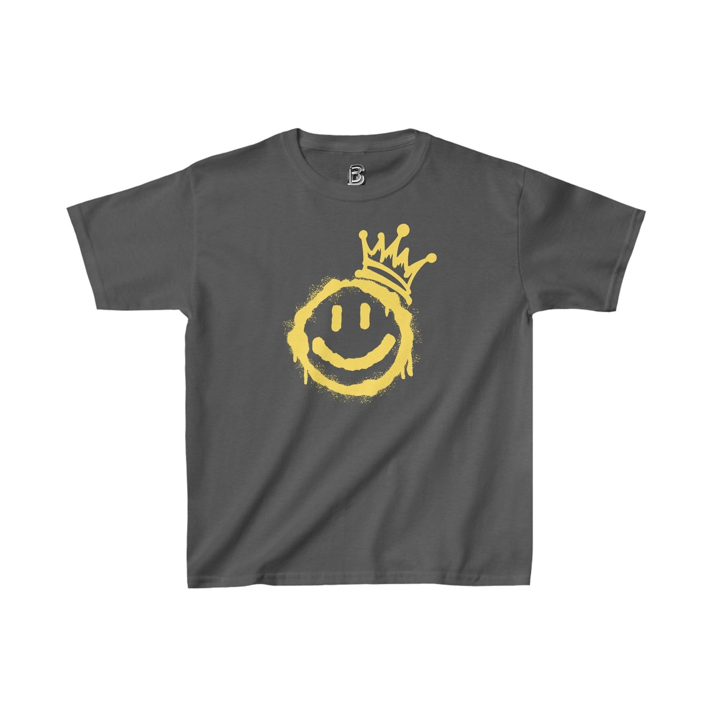 King Smiley Kids CottonTee - BRAZEN BUY thsirt shirt