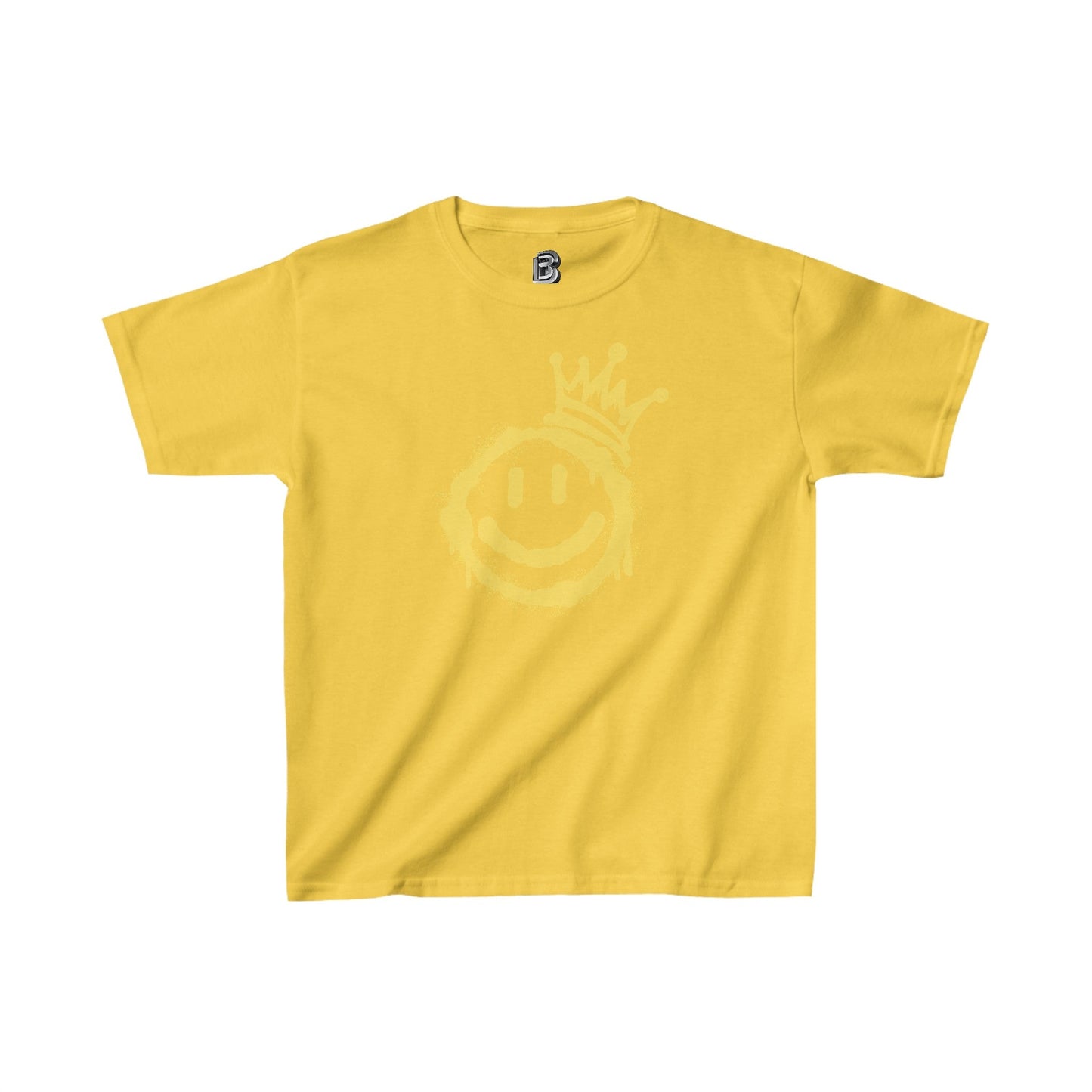 King Smiley Kids CottonTee - BRAZEN BUY thsirt shirt