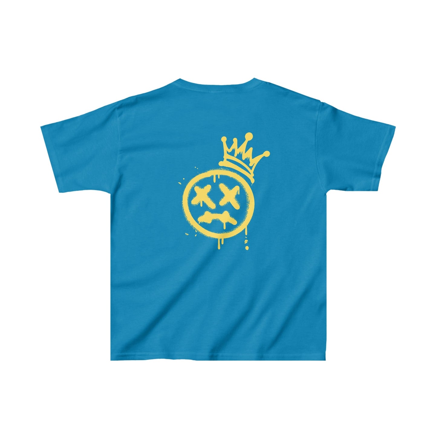 King Smiley Kids CottonTee - BRAZEN BUY thsirt shirt