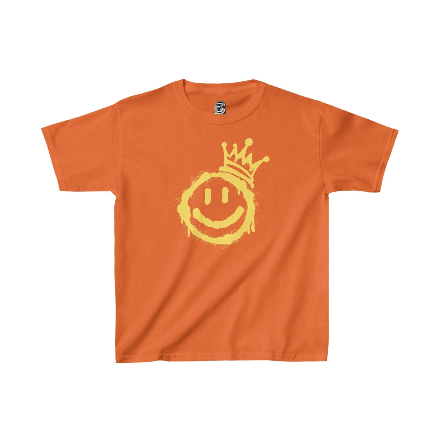 King Smiley Kids CottonTee - BRAZEN BUY thsirt shirt