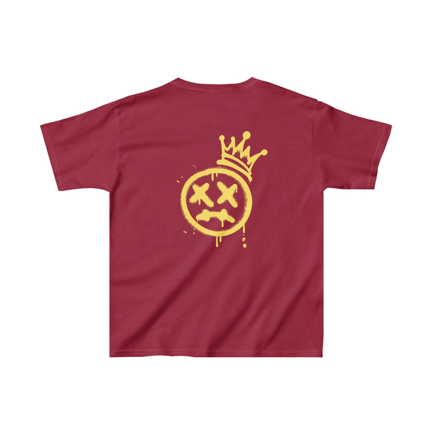King Smiley Kids CottonTee - BRAZEN BUY thsirt shirt