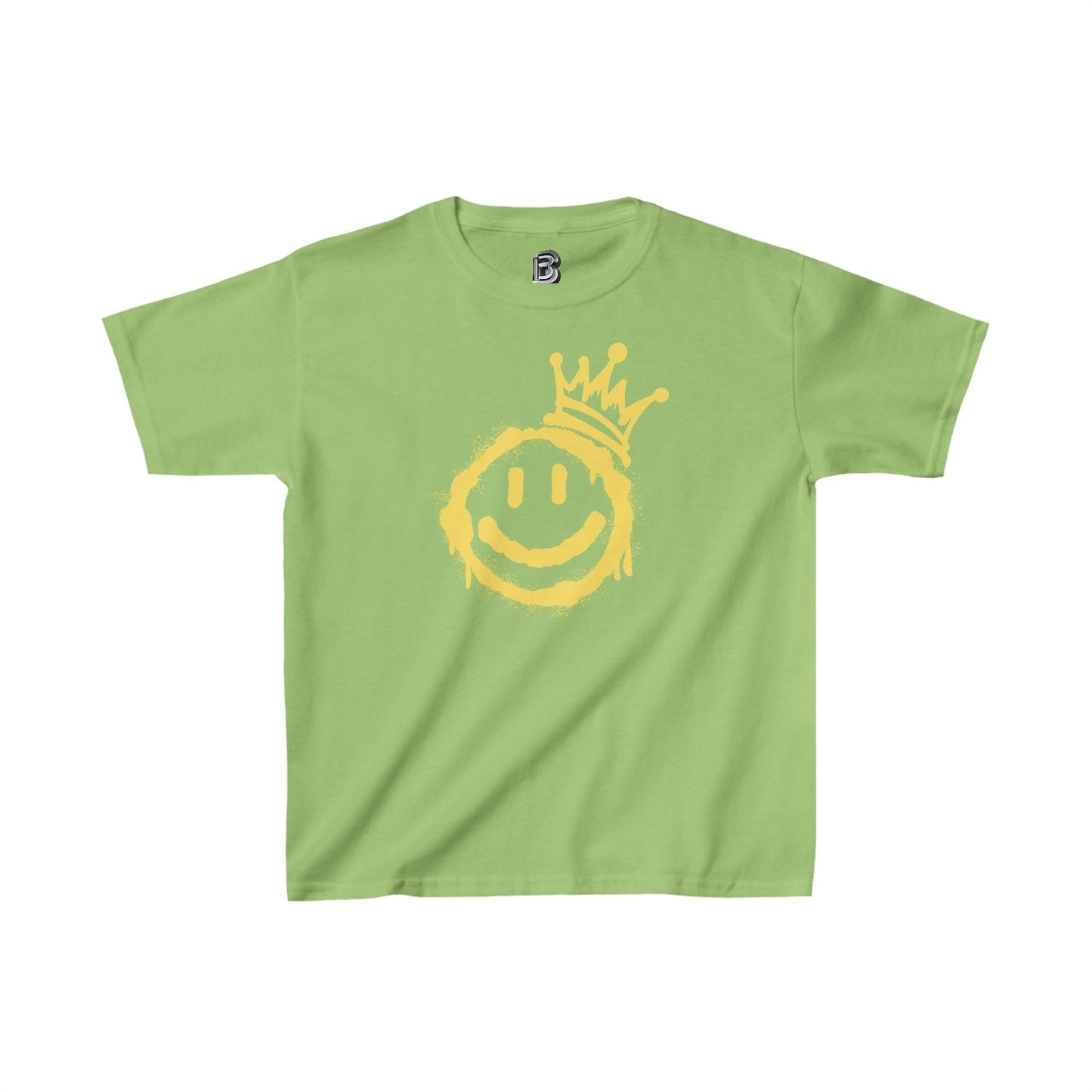 King Smiley Kids CottonTee - BRAZEN BUY thsirt shirt