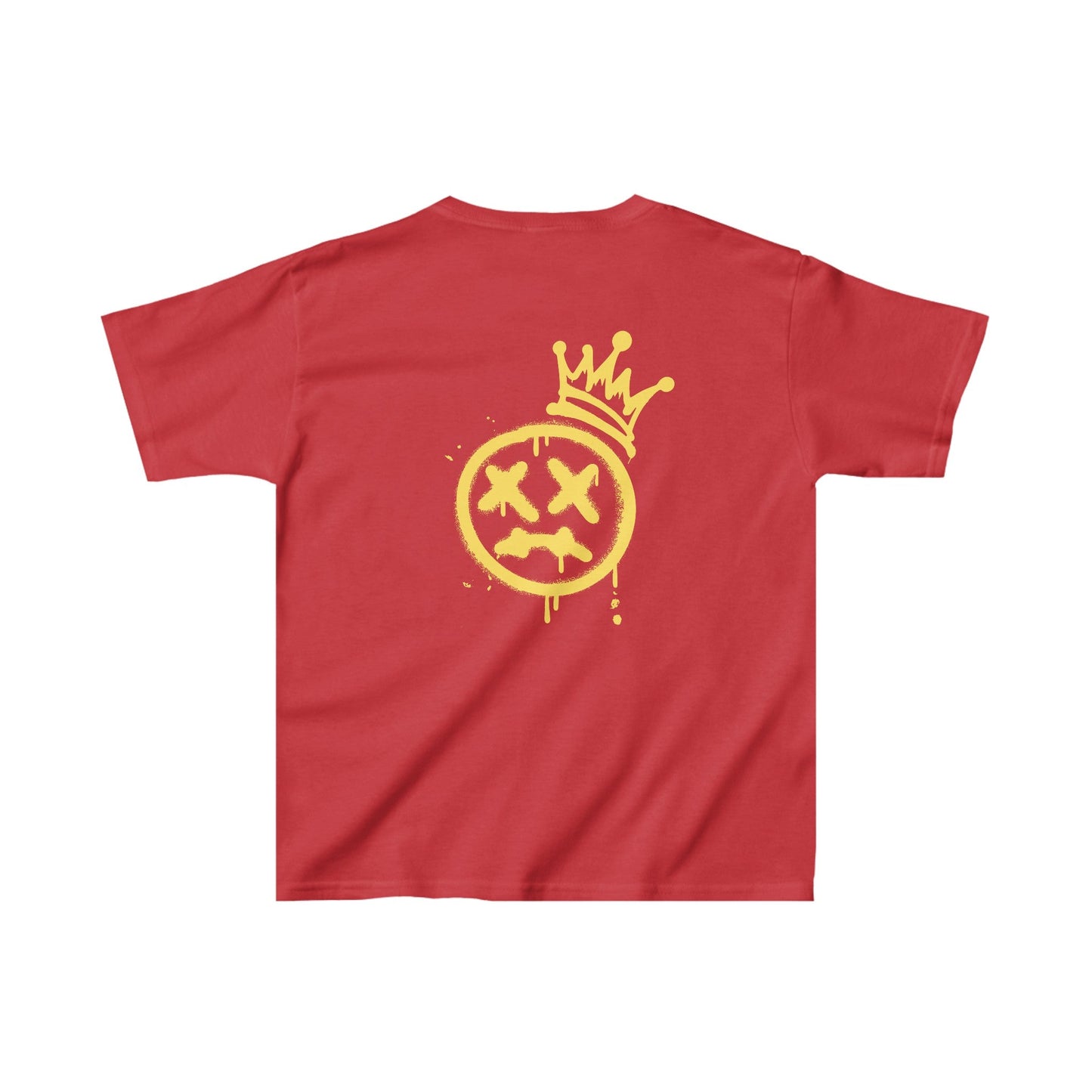King Smiley Kids CottonTee - BRAZEN BUY thsirt shirt
