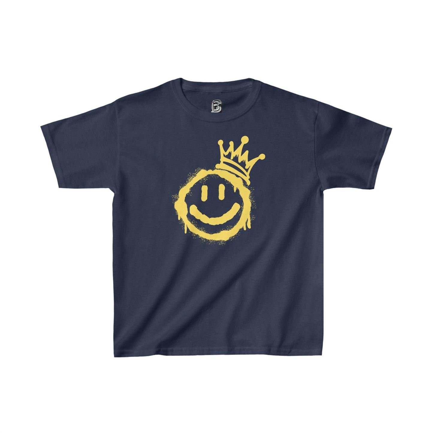 King Smiley Kids CottonTee - BRAZEN BUY thsirt shirt
