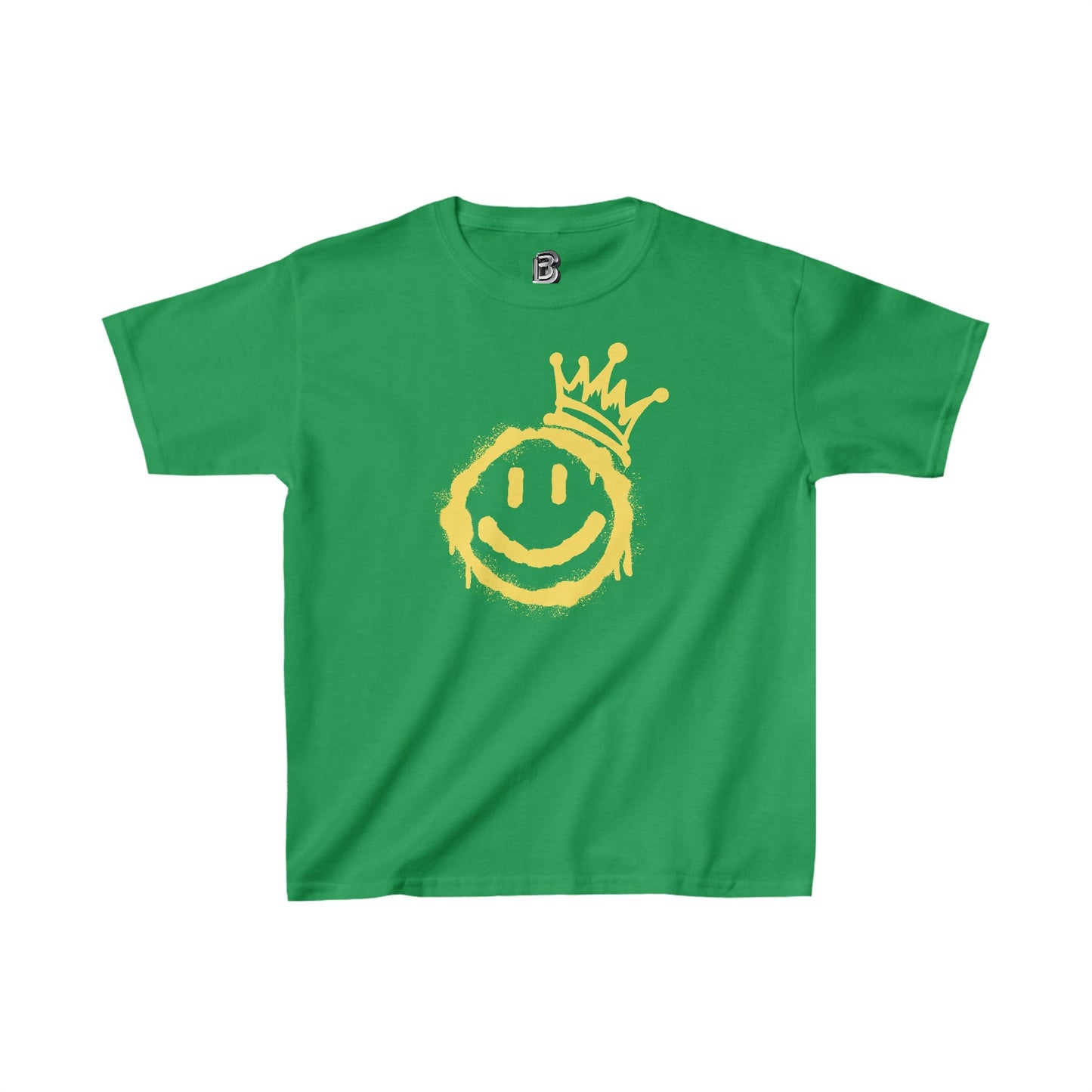 King Smiley Kids CottonTee - BRAZEN BUY thsirt shirt
