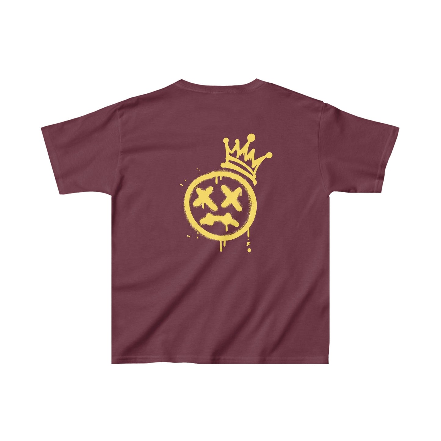 King Smiley Kids CottonTee - BRAZEN BUY thsirt shirt