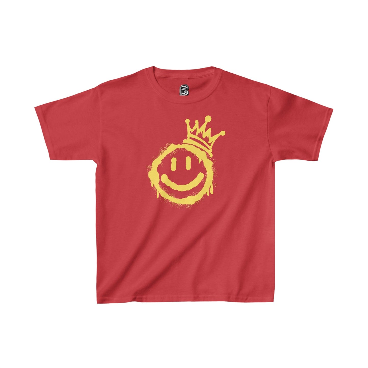 King Smiley Kids CottonTee - BRAZEN BUY thsirt shirt