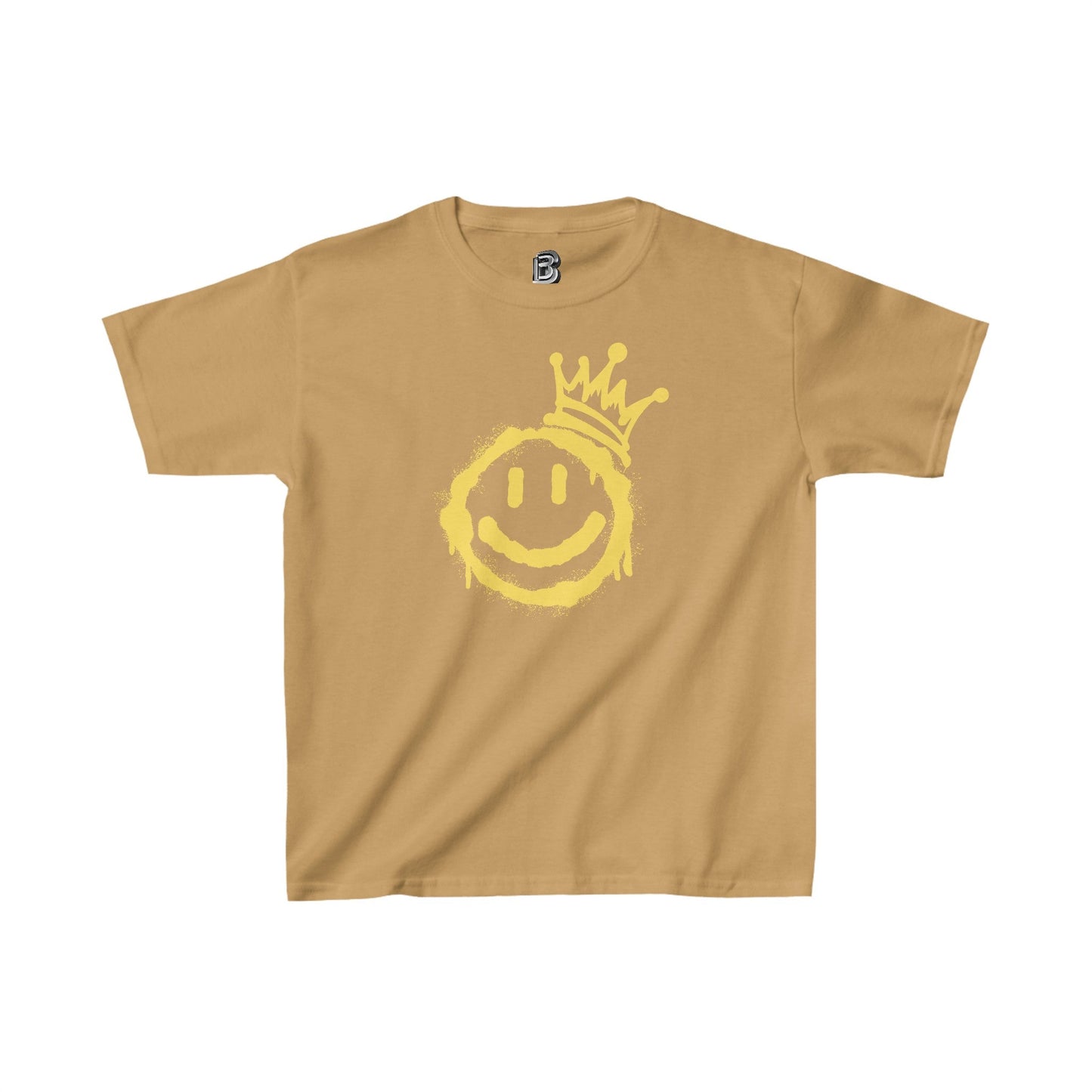 King Smiley Kids CottonTee - BRAZEN BUY thsirt shirt