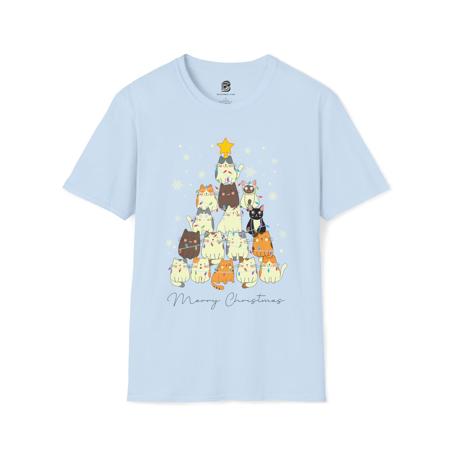 Cat Christmas Tree Unisex Shirt - BRAZEN BUY thsirt shirt