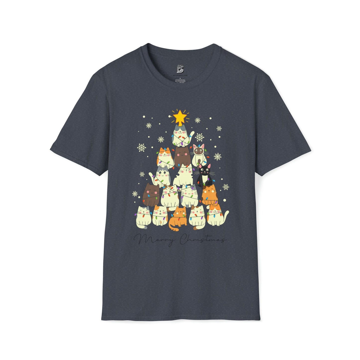 Cat Christmas Tree Unisex Shirt - BRAZEN BUY thsirt shirt