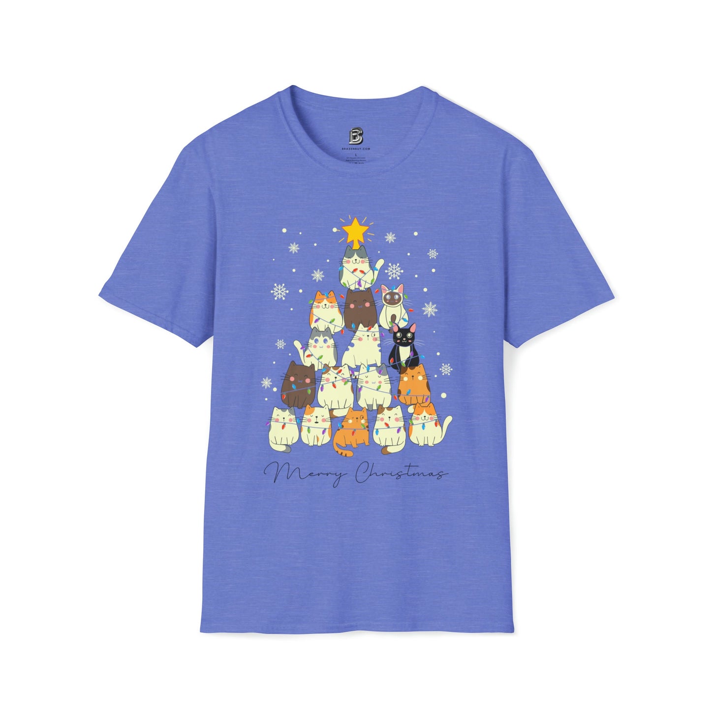 Cat Christmas Tree Unisex Shirt - BRAZEN BUY thsirt shirt