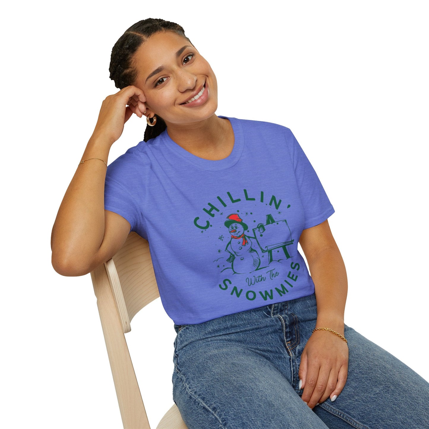 Chillin' With The Snomies Christmas Unisex Shirt - BRAZEN BUY thsirt shirt