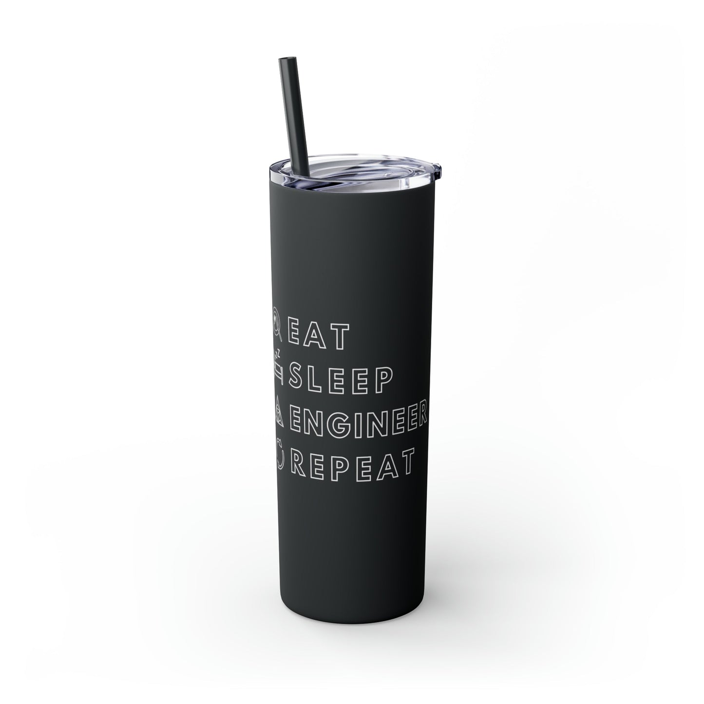 Cueto Engineering Tumbler with Straw, 20oz - BRAZEN BUY thsirt shirt