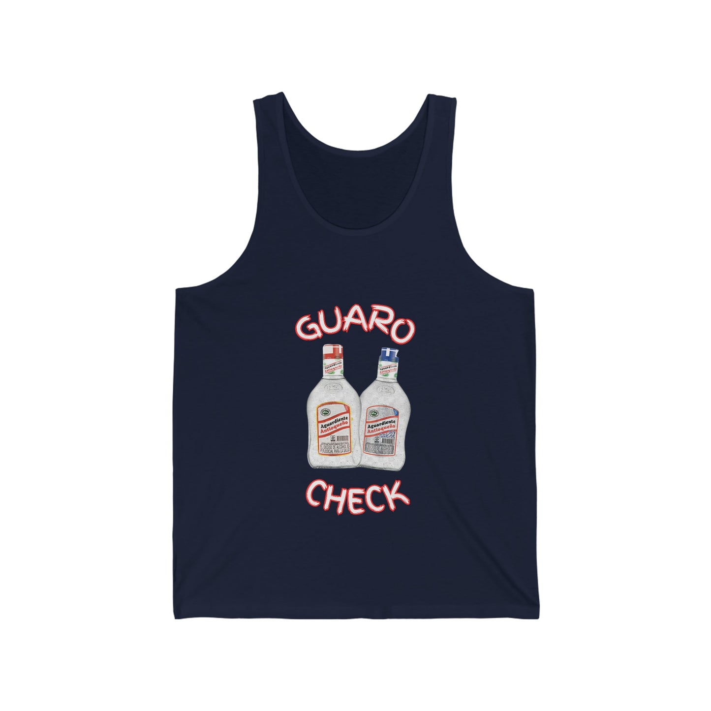 Guaro Check Adult Tank - BRAZEN BUY thsirt shirt