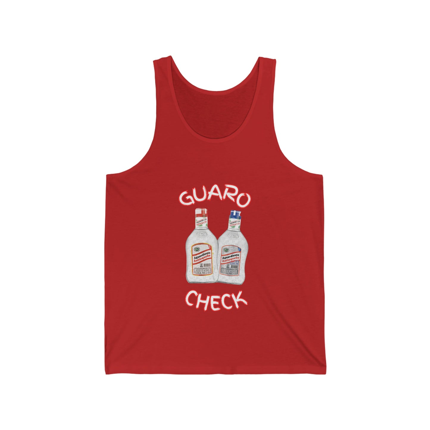 Guaro Check Adult Tank - BRAZEN BUY thsirt shirt