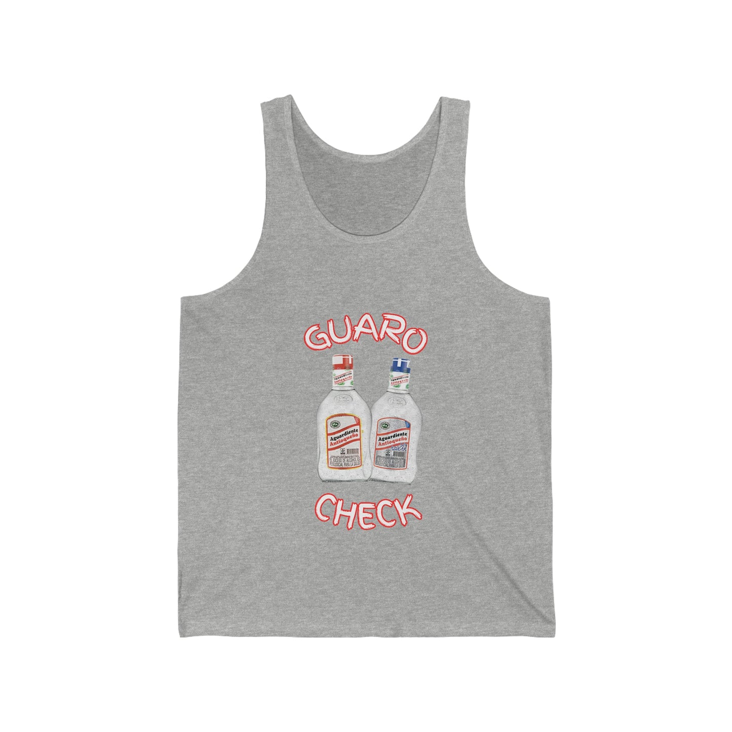 Guaro Check Adult Tank - BRAZEN BUY thsirt shirt